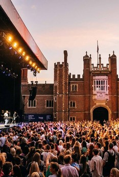 Stage and areas Hampton Court Palace Festival Stage and areas Hampton Court Palace Festival